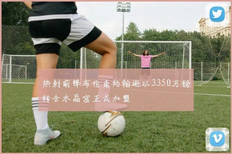 热刺前锋布伦南约翰逊以3350万镑转会水晶宫正式加盟